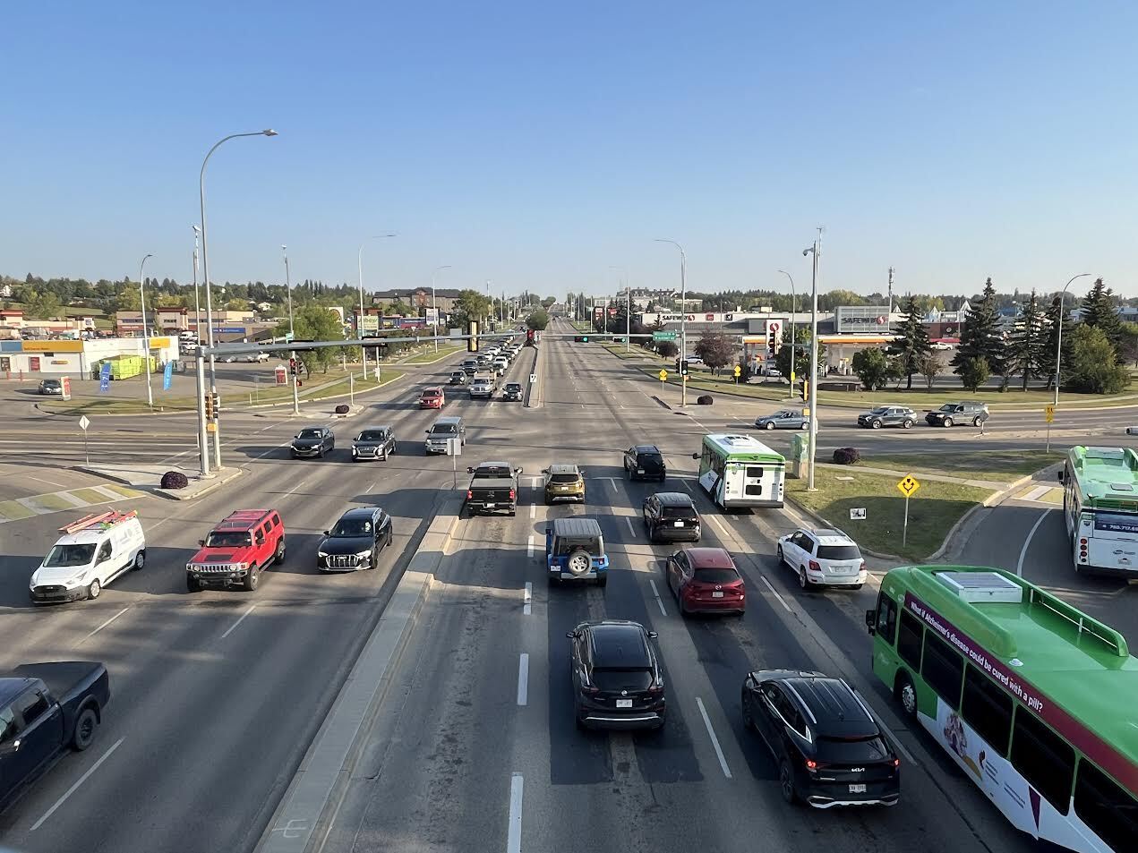Traffic management in St. Albert
